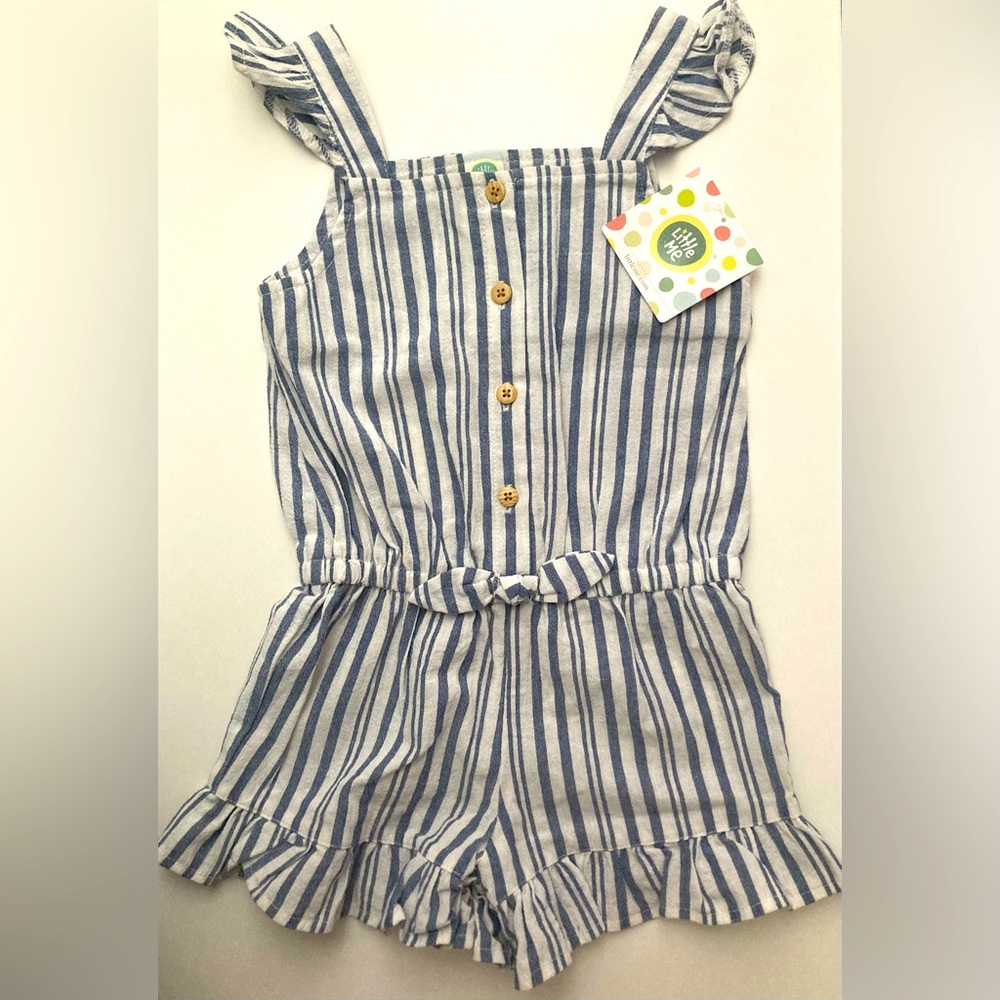 Little Me 3T striped summer romper